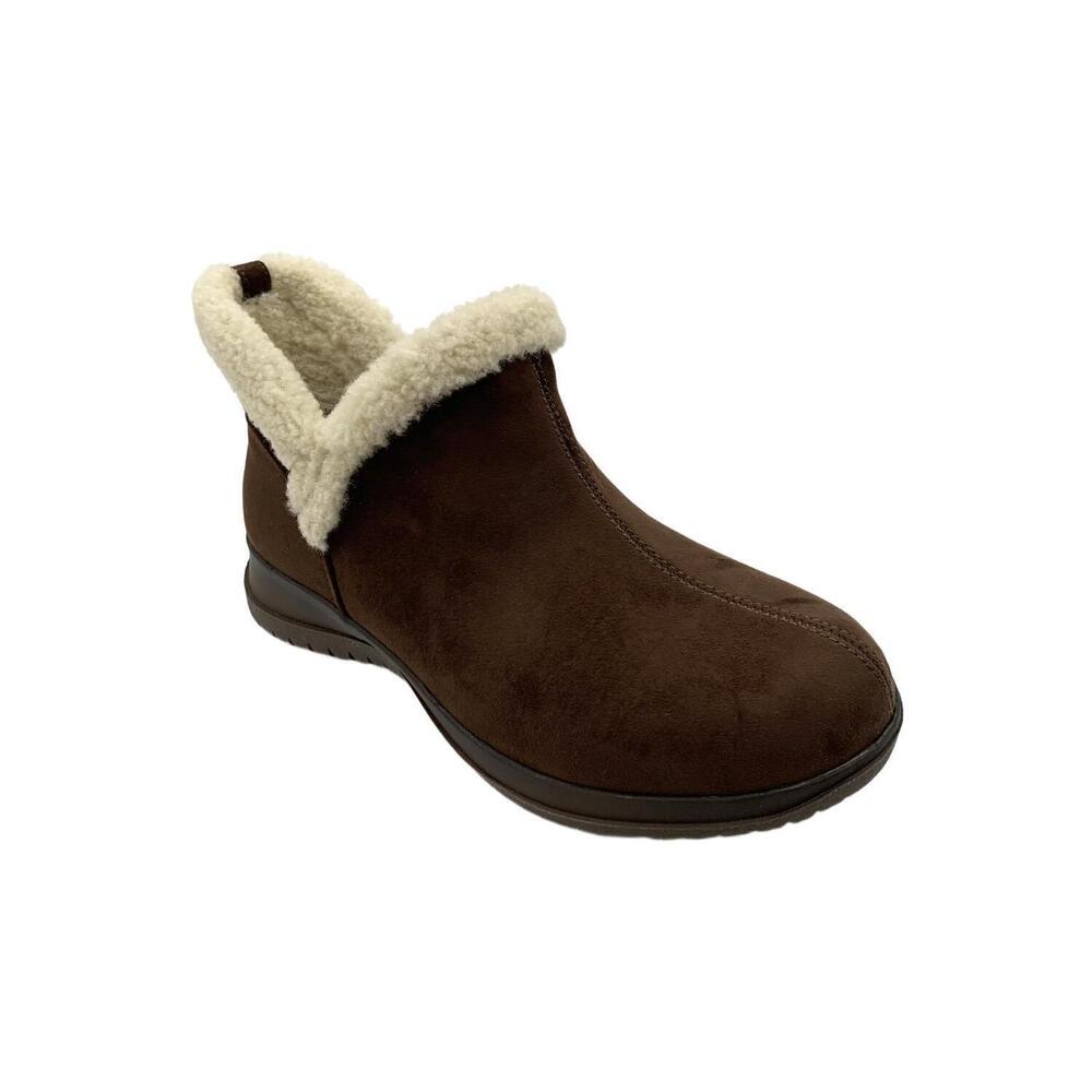 ARRAY Women's Priya Ankle Booties Dark Brown - Wide